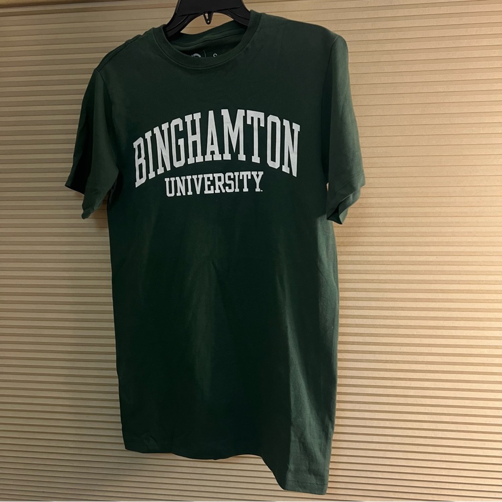 Binghamton University Women's Green Short Sleeve Tee